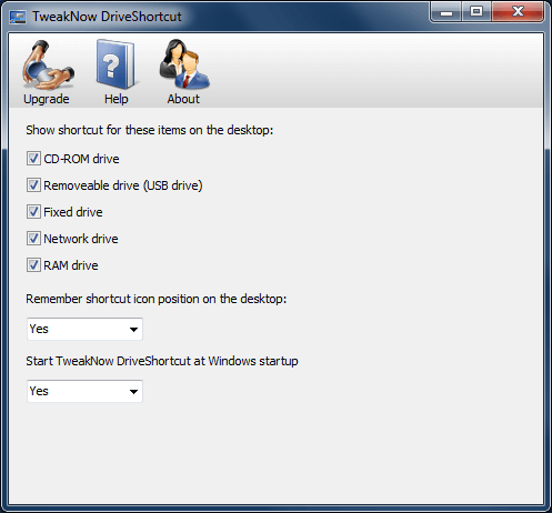 TweakNow DriveShortcut 1.2.0 full