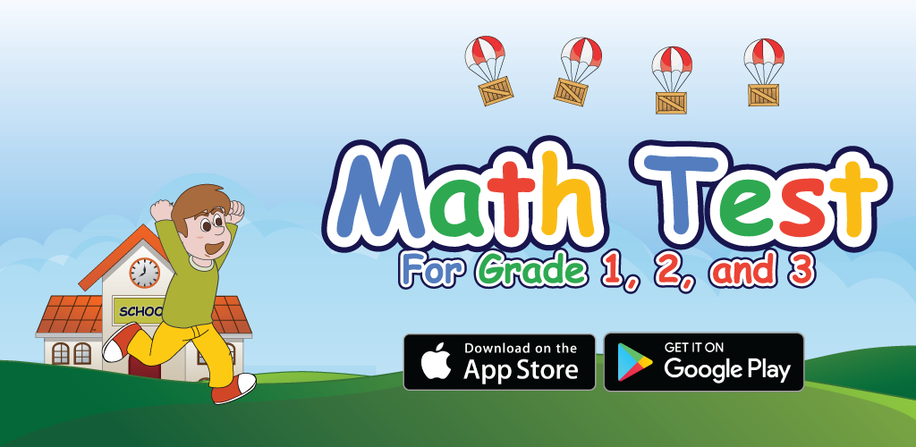 Math Test for Grade 1, 2, and 3