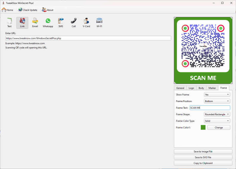 QR Code Creator